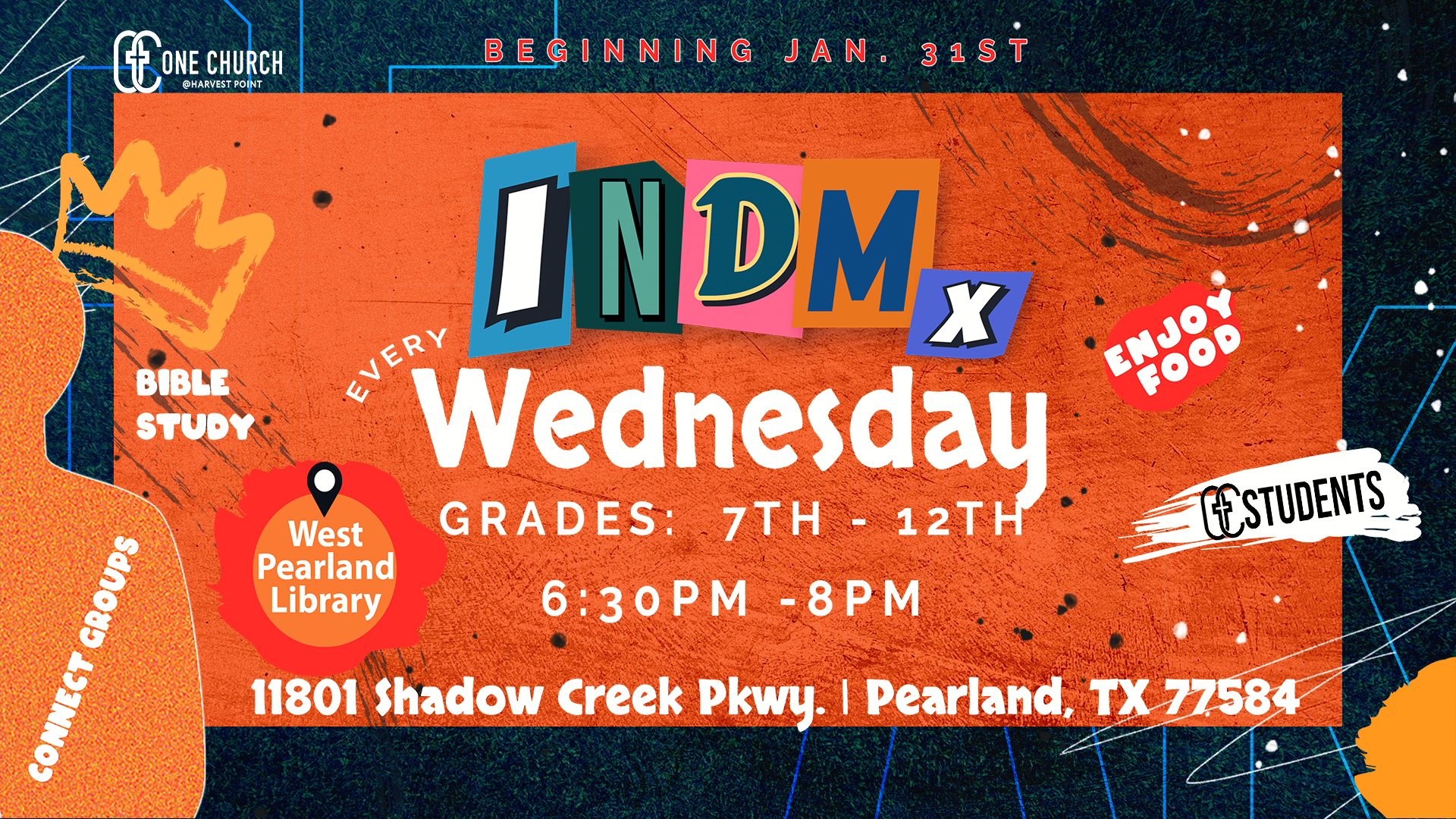 INDMx Wednesdays | OC Students (7th-12th Grade)