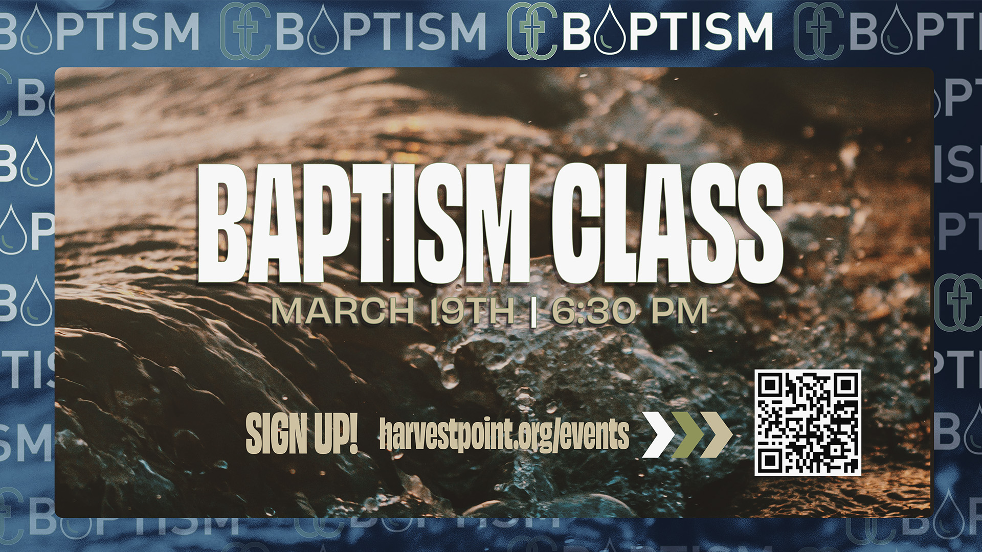 OC BAPTISM CLASS | MAR 19