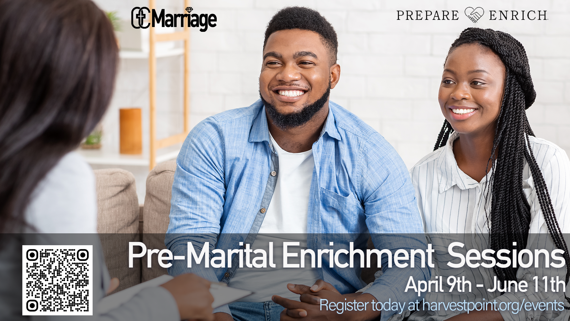 Pre-Marital Enrichment Sessions | Starts April 9