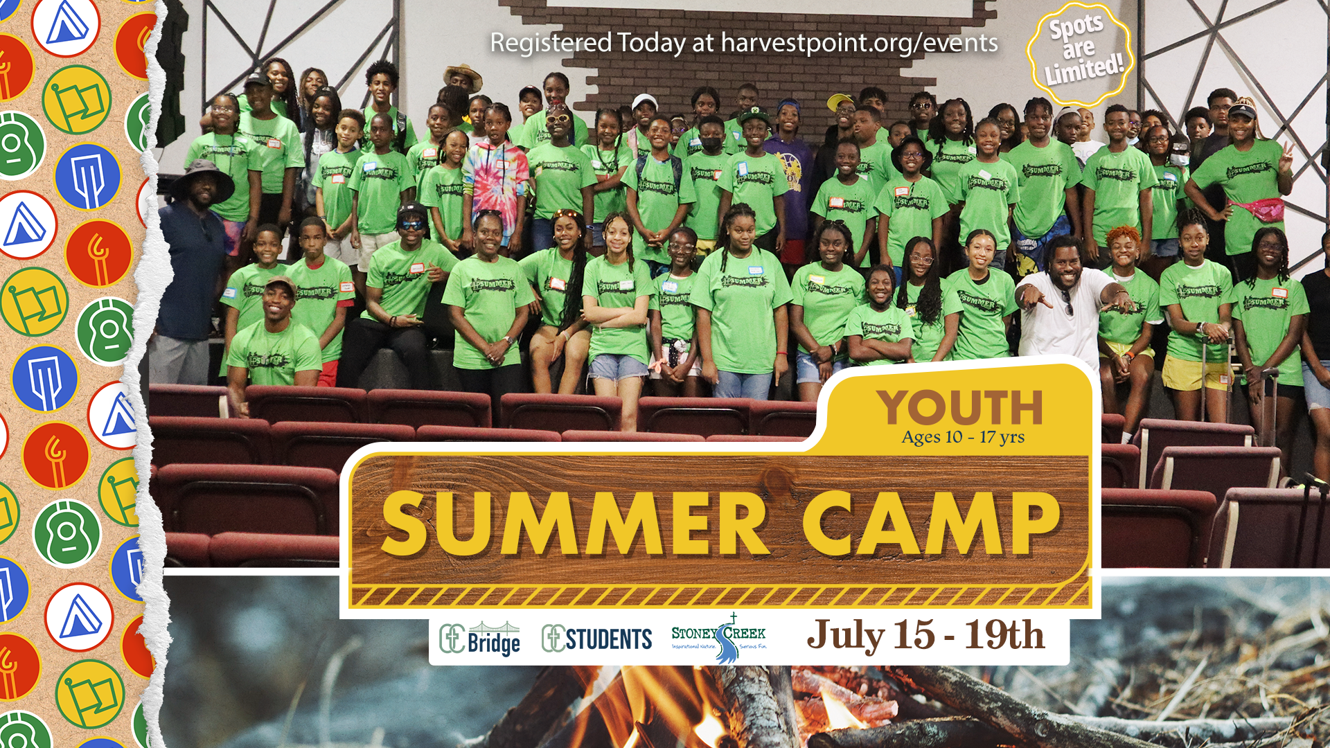 Youth Summer Camp (ages 10-17) | JULY 15