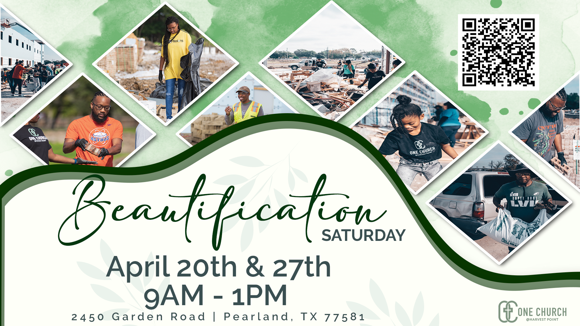 Church-wide Beautification Project | APR 20 & 27