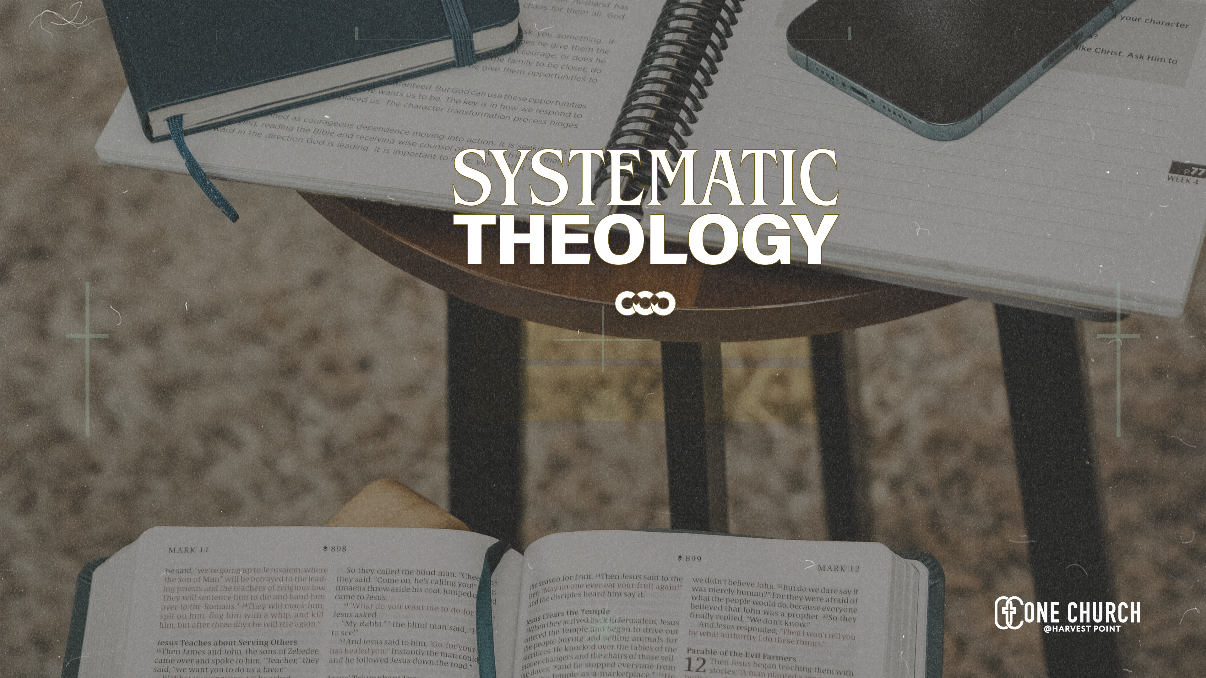 Systematic Theology | Starts OCT 22