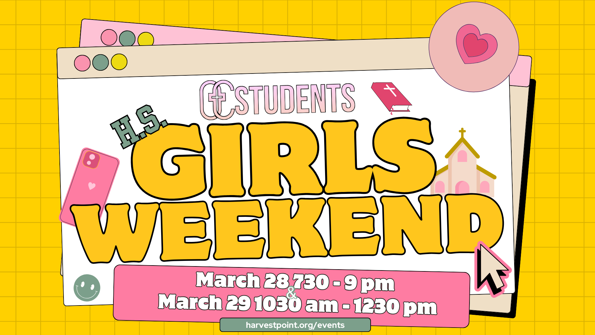 OC Students: HS Girls Weekend | MAR 28 & 29