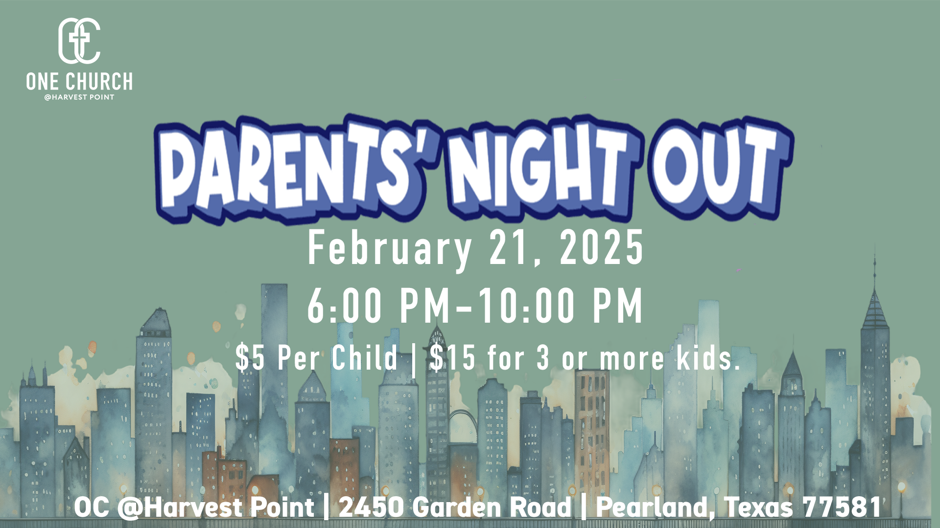 Parent's Night Out | FEB 21