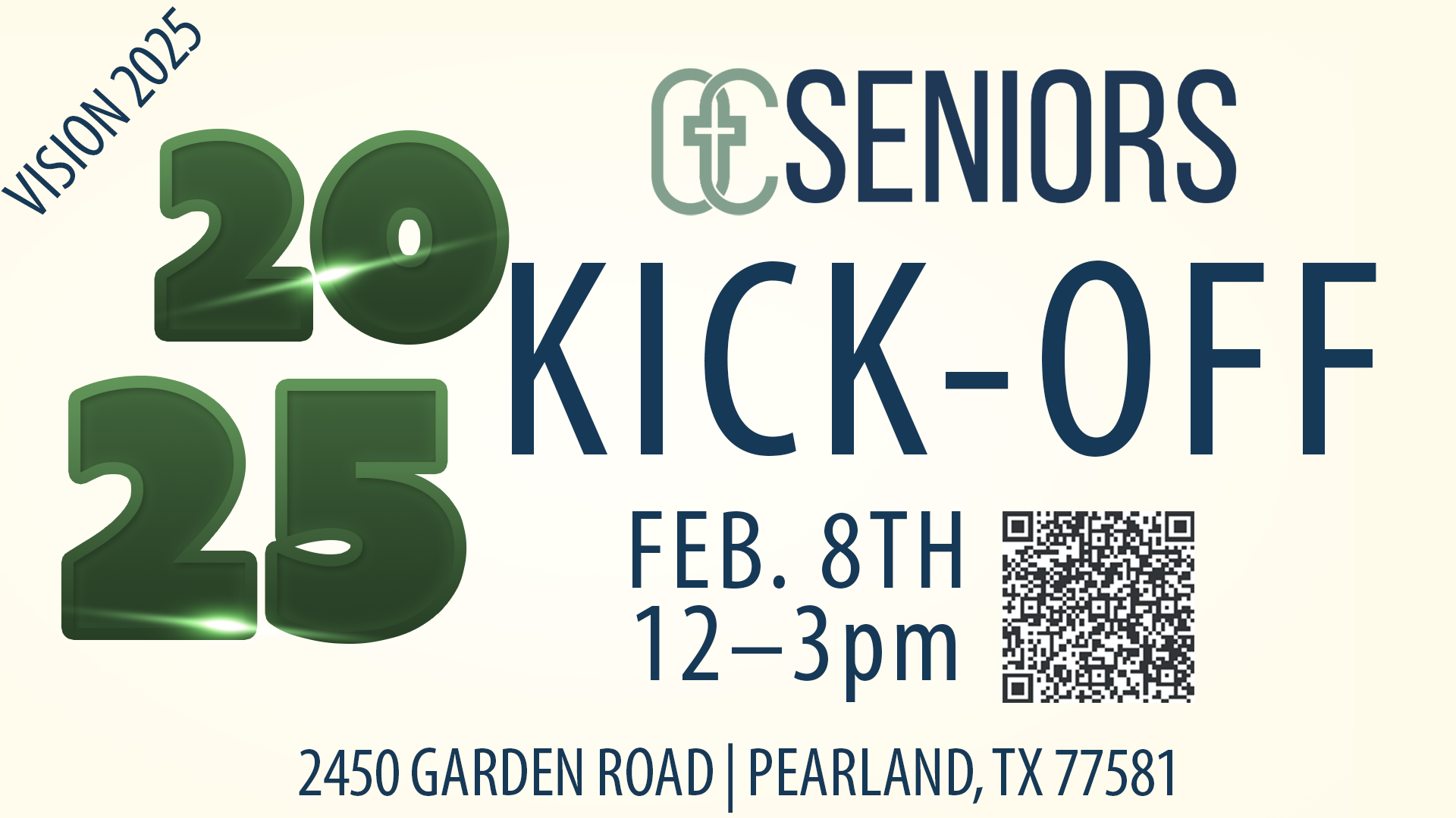 Seniors Ministry KickOff & Luncheon | FEB 8