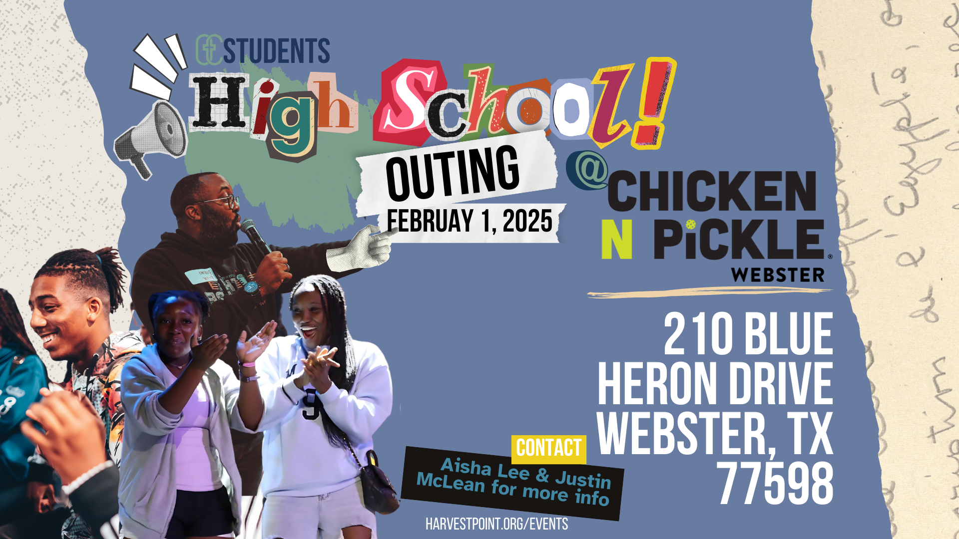 OC Students: HS Outing | FEB 1