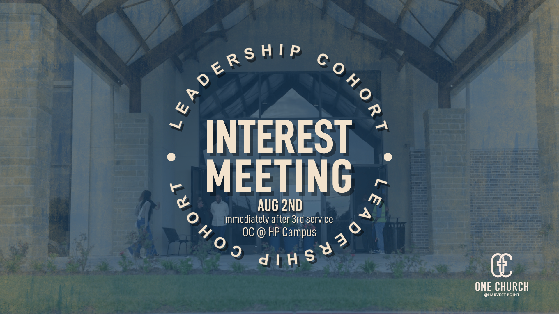 Leadership Cohort Interest Meeting | AUG 2