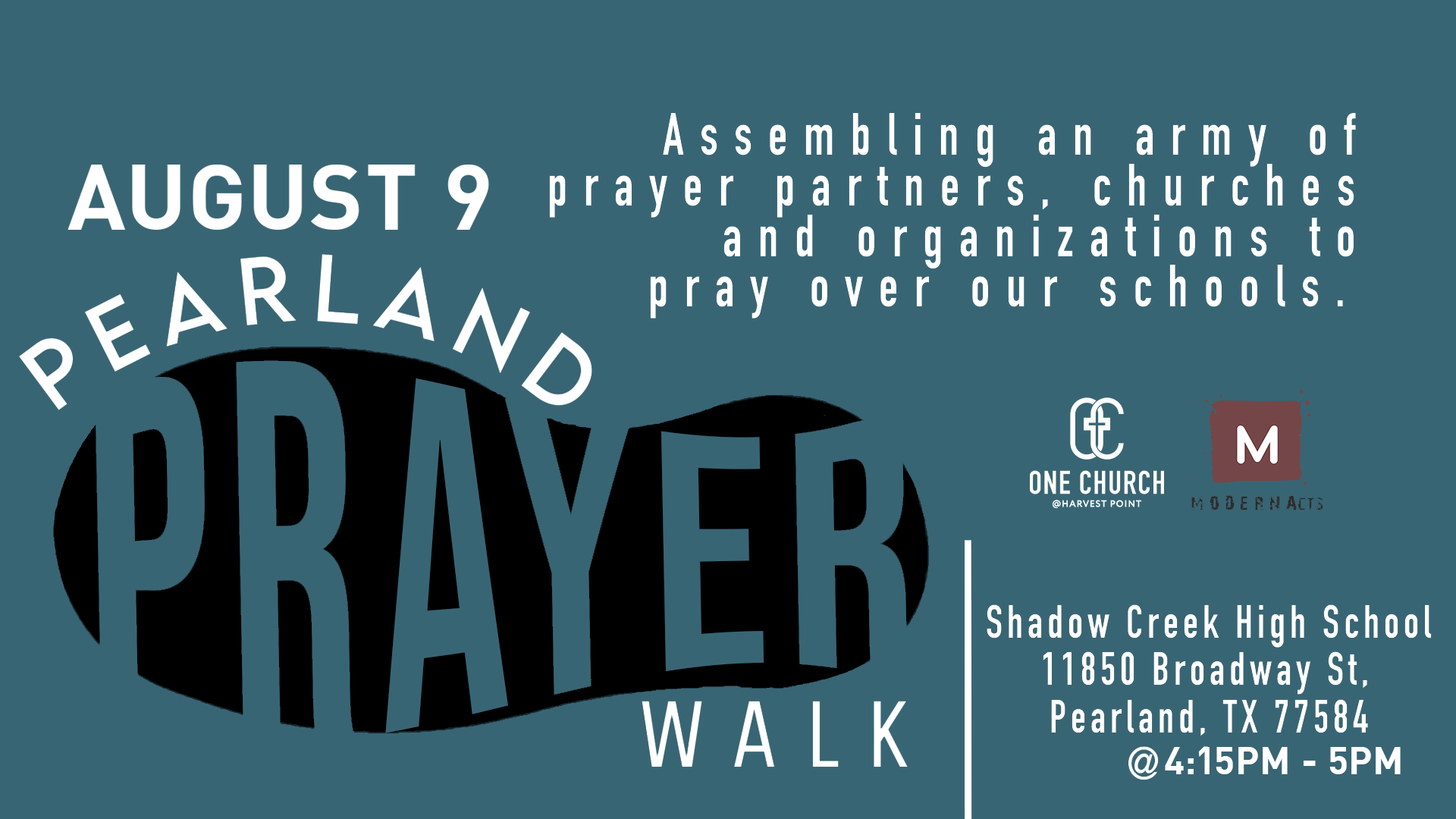 Pearland Prayer Walk