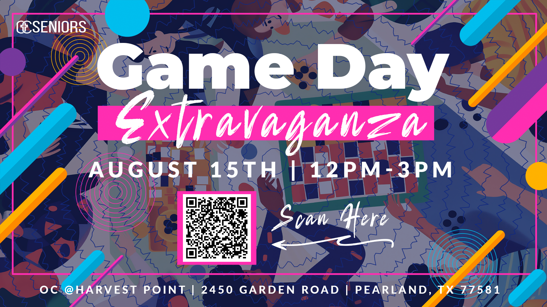 Seniors Game Day Extravaganza | AUG 15