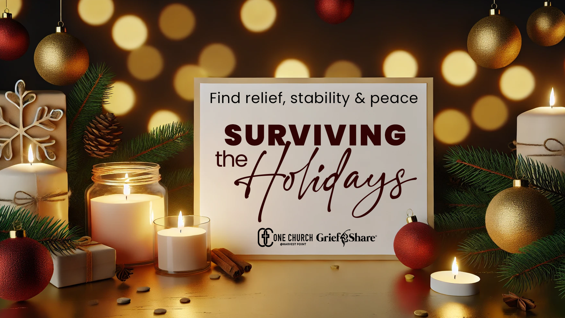 Grief Share: Surviving the Holidays | NOV 13